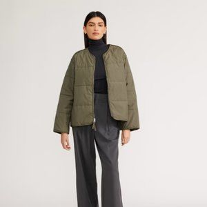Everlane Quilted Cotton Liner in Kalamata